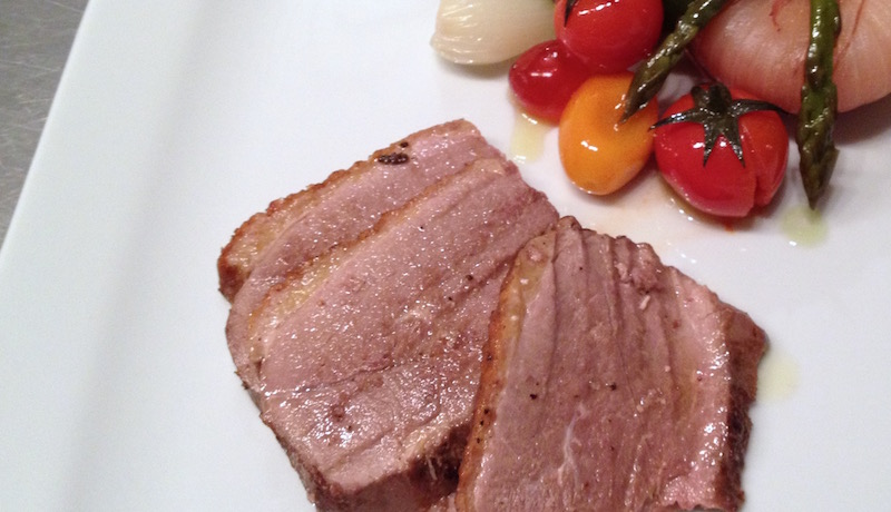 Fette di carne in cui si è fatto sciogliere il grasso durante la cottura.